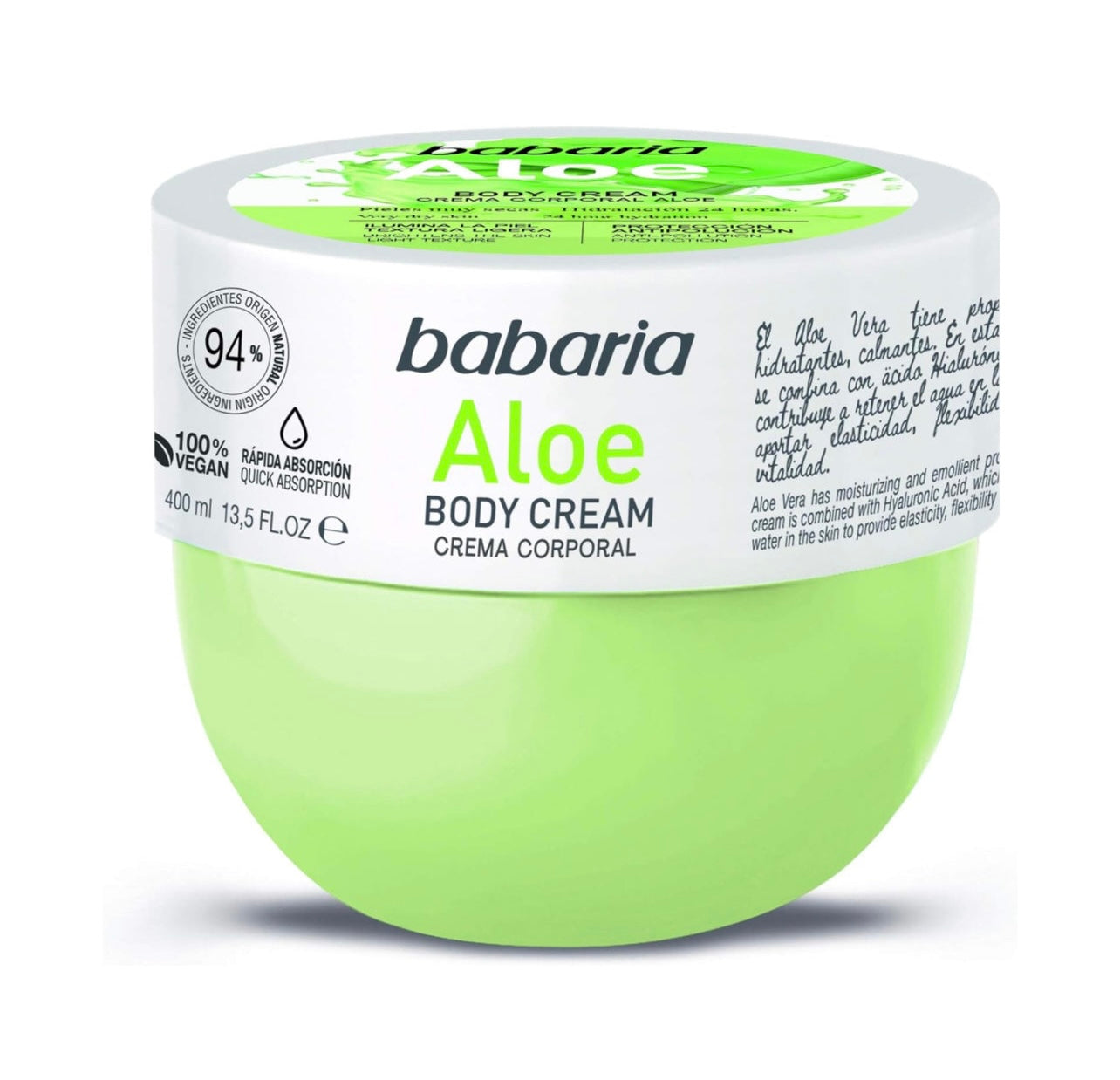 Aloe Vera Body Cream 400 ml