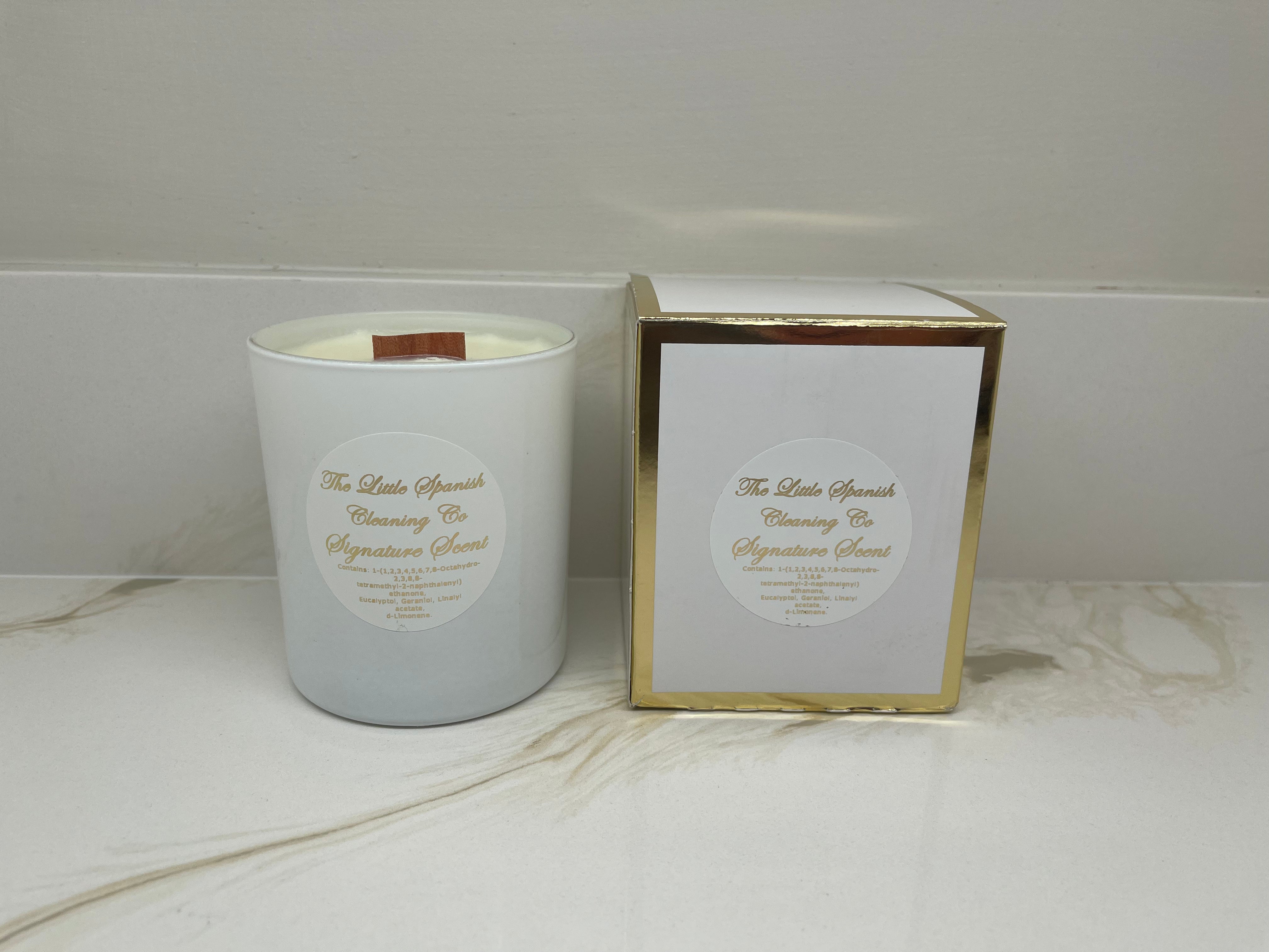 Signature Scent Boxed Glass Jar Candle