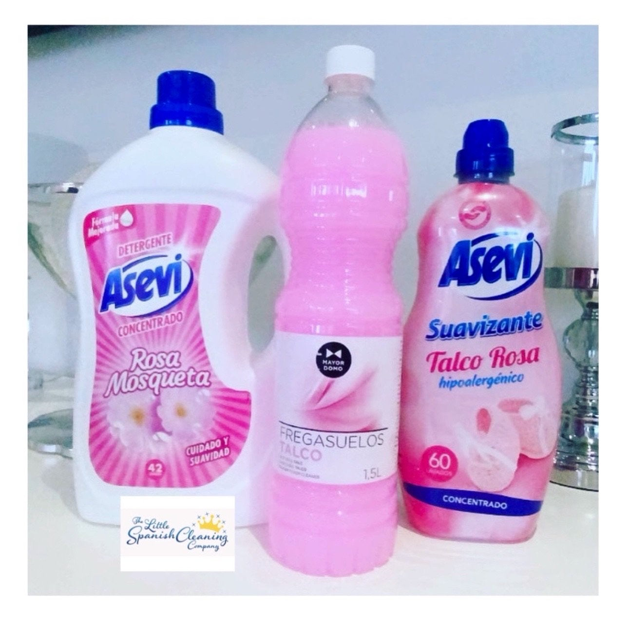 Pink Baby Talc Laundry & Floor Bundle 💕